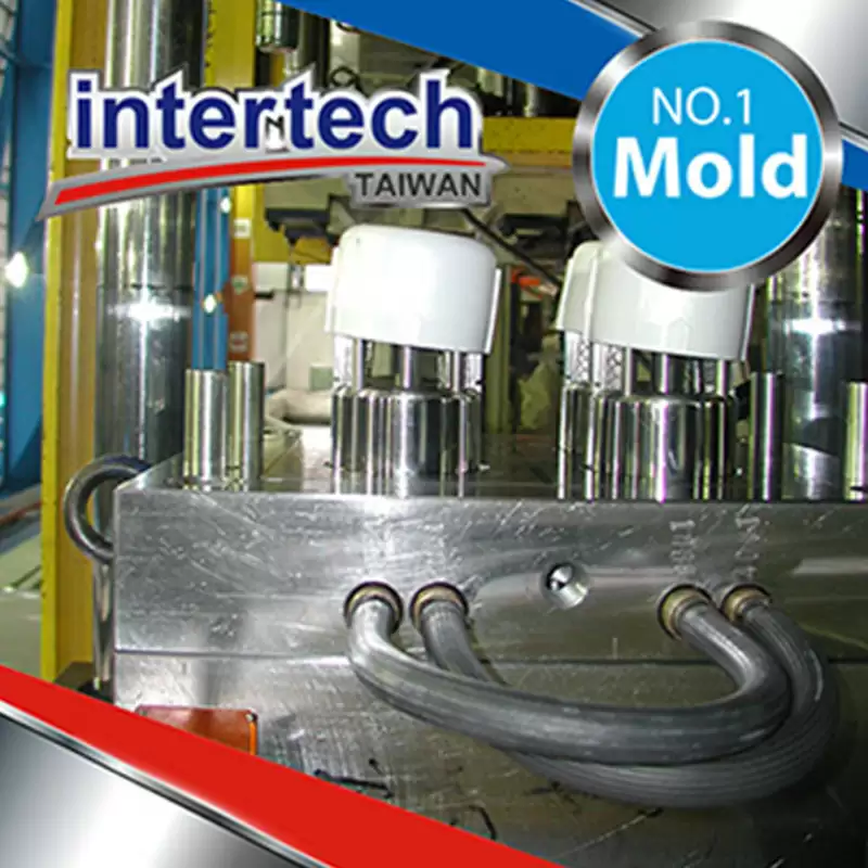 molde de la cubierta de 4 agujeros