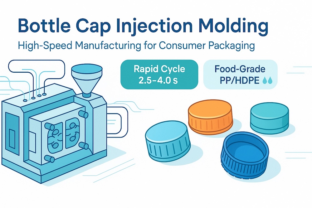 Bottle Cap Injection Molding | High-Speed Packaging with Food-Grade Materials Bottle Cap Injection Molding | High-Speed Packaging with Food-Grade Materials